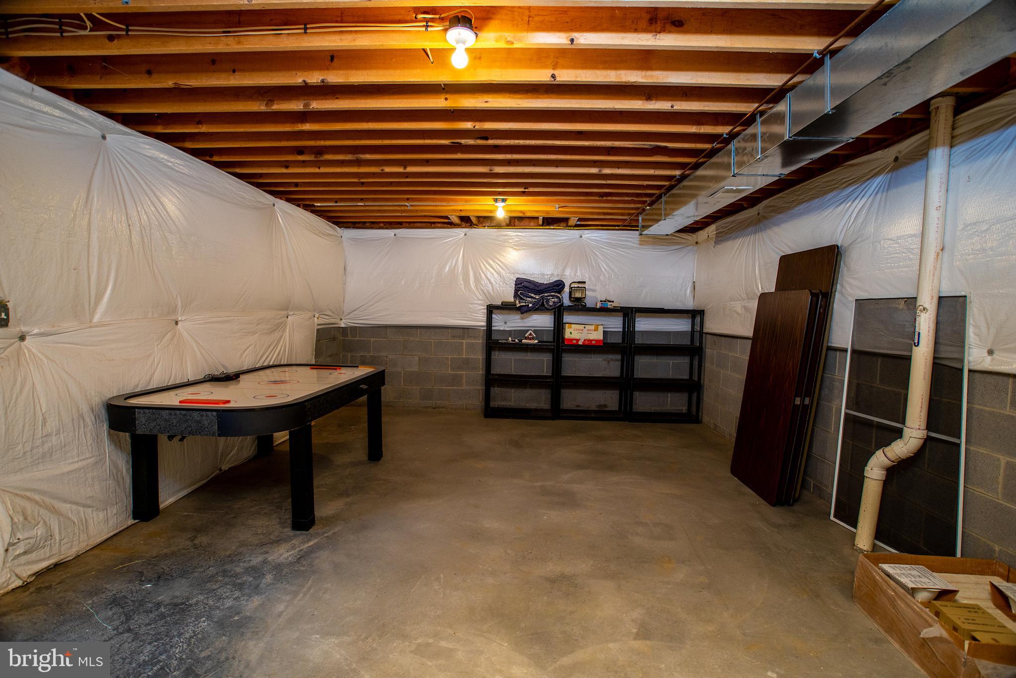 1025 Russell Road Clear Brook, VA 22624 - Photo 35 of 42 Large Storage Room in Basement