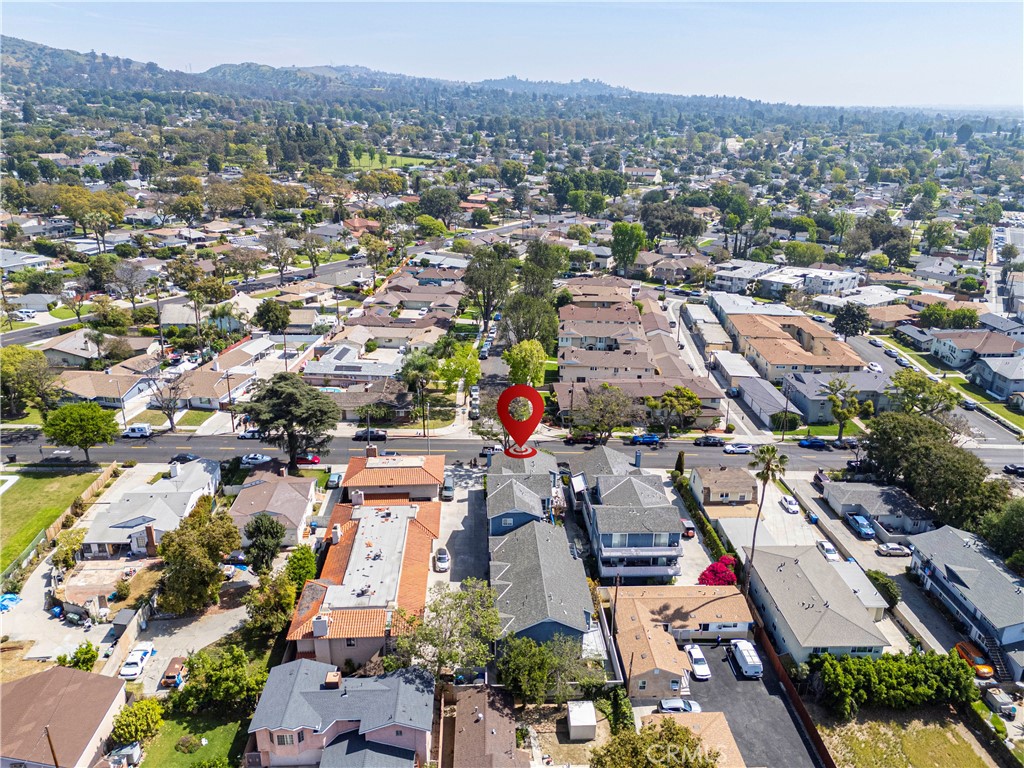 8317 College Avenue Whittier, CA 90605 - Photo 37 of 41 an aerial view of a city