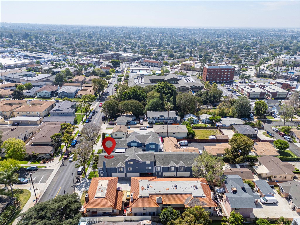 8317 College Avenue Whittier, CA 90605 - Photo 38 of 41 an aerial view of a city
