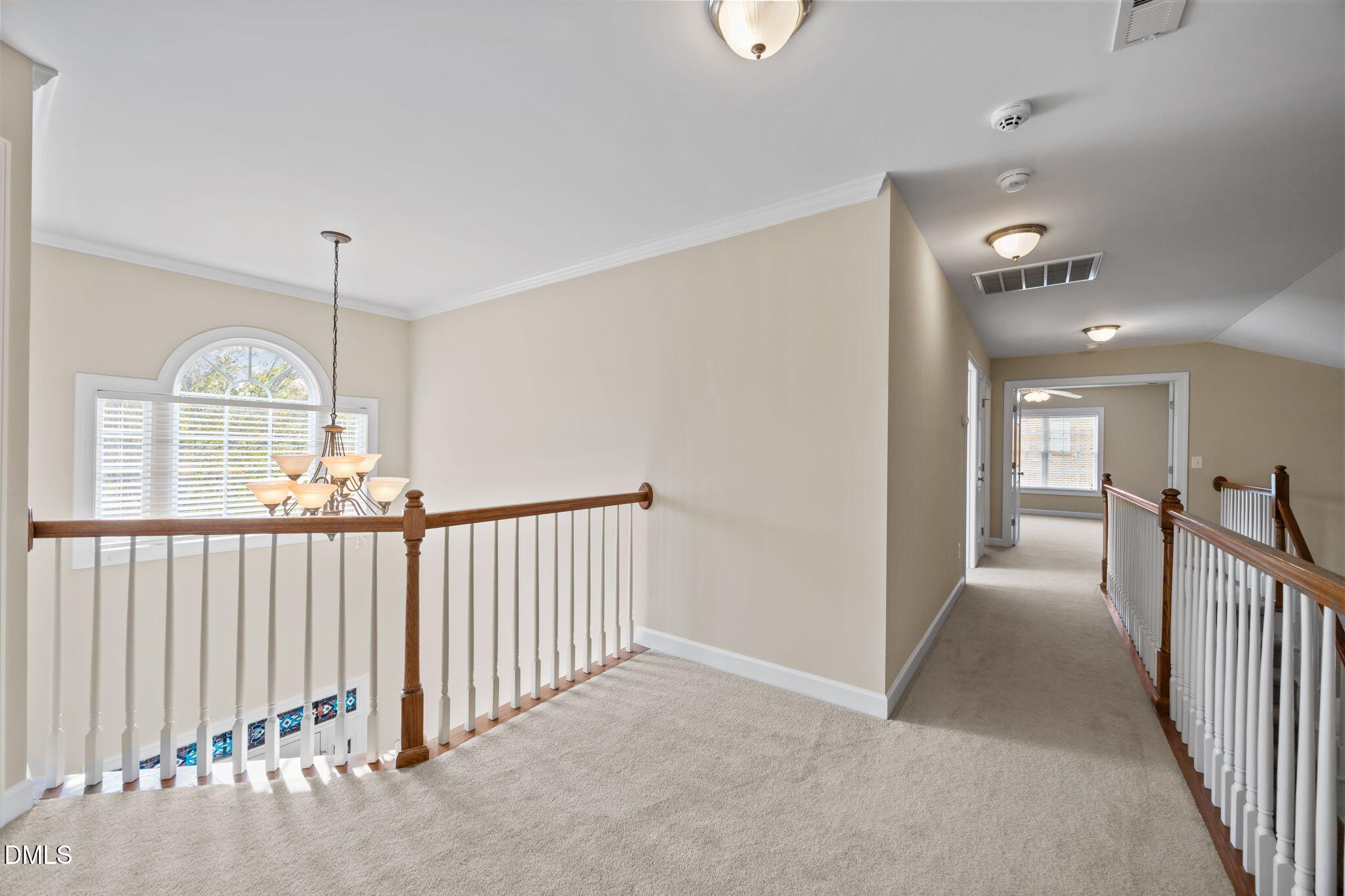 5309 Lyon Farm Drive Durham, NC 27713 - Photo 41 of 68 a view of a hallway with windows