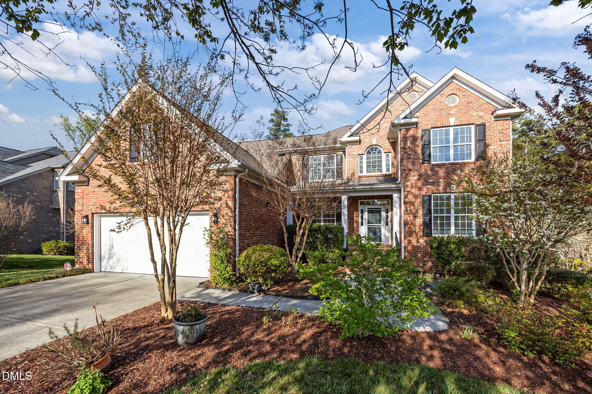 5309 Lyon Farm Drive Durham, NC 27713 - Photo 56 of 68 a front view of a residential houses with yard and mountain view in back