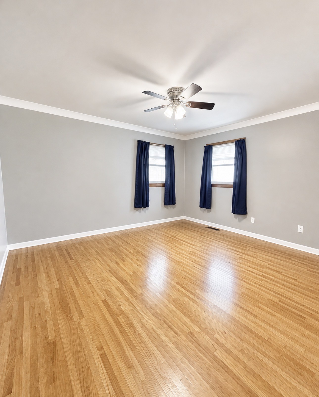 1520 Old Springville Road Springville, TN 38256 - Photo 10 of 22 a view of an empty room with window and wooden floor