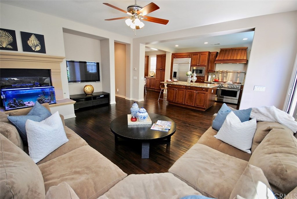 15530 Cardamon Way Tustin, CA 92782 - Photo 12 of 50 Ceiling Fan in Family Room