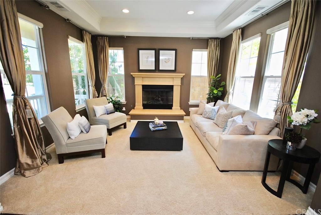 15530 Cardamon Way Tustin, CA 92782 - Photo 15 of 50 Tray Ceiling in Living Room