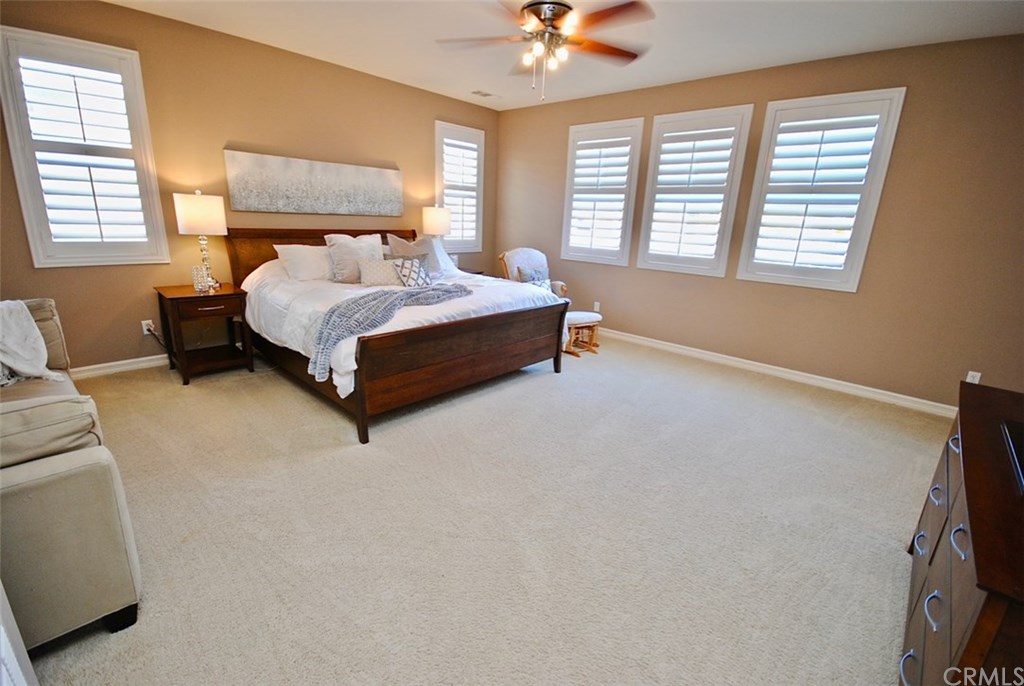 15530 Cardamon Way Tustin, CA 92782 - Photo 32 of 50 Ceiling Fan & Plantation Shutters