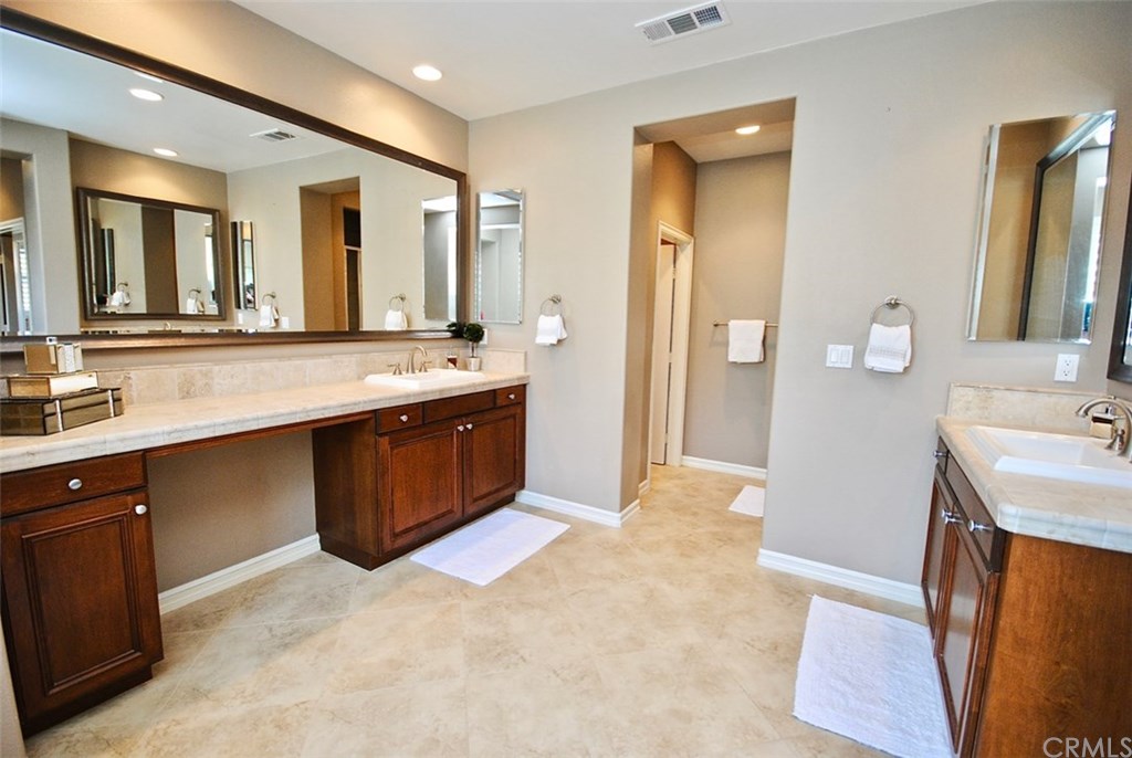15530 Cardamon Way Tustin, CA 92782 - Photo 33 of 50 Master Bath with His & Her Vanities