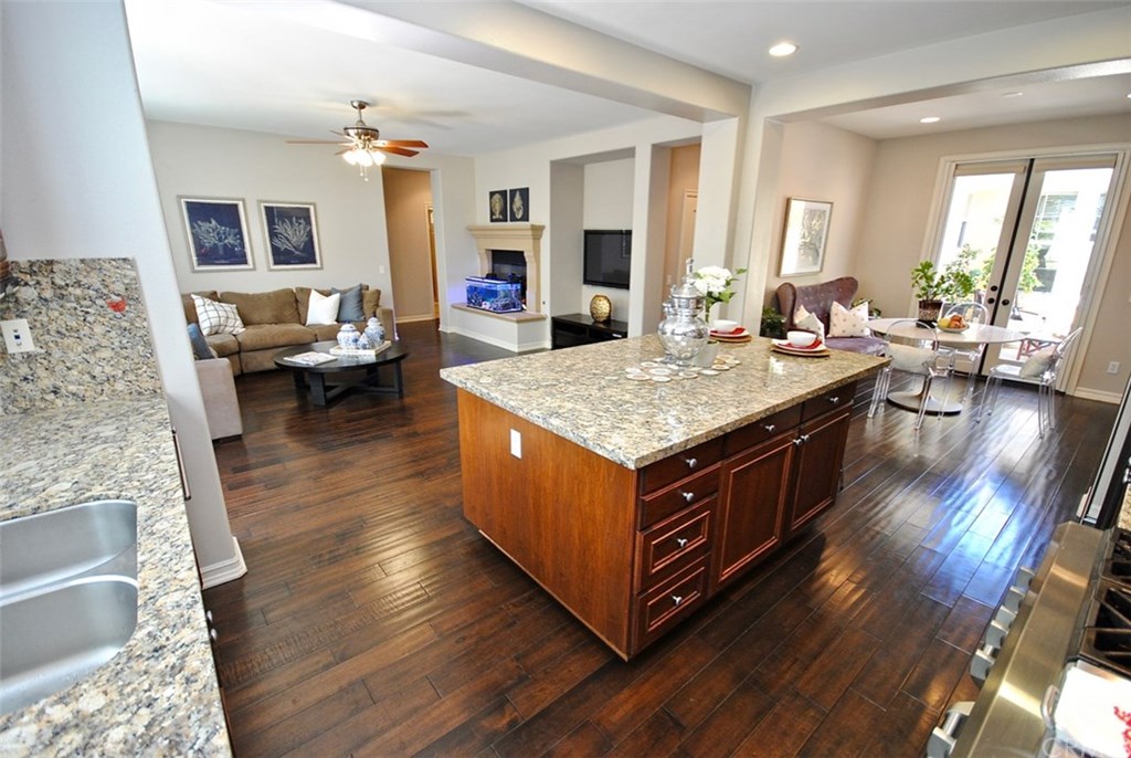 15530 Cardamon Way Tustin, CA 92782 - Photo 7 of 50 Kitchen Opens to Family Room