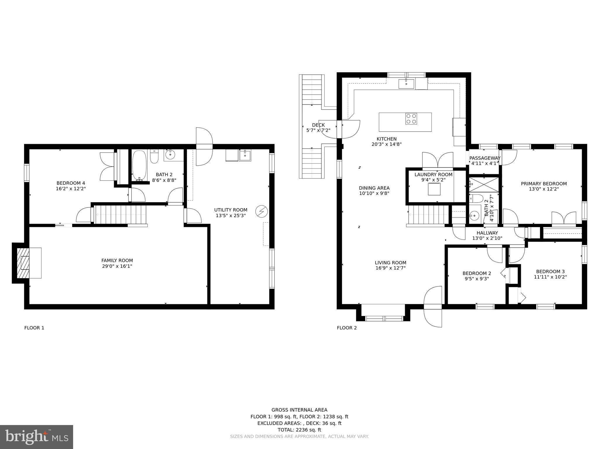 3714 Nile Road Davidsonville, MD 21035 - Photo 38 of 38 Floor Plan Combined