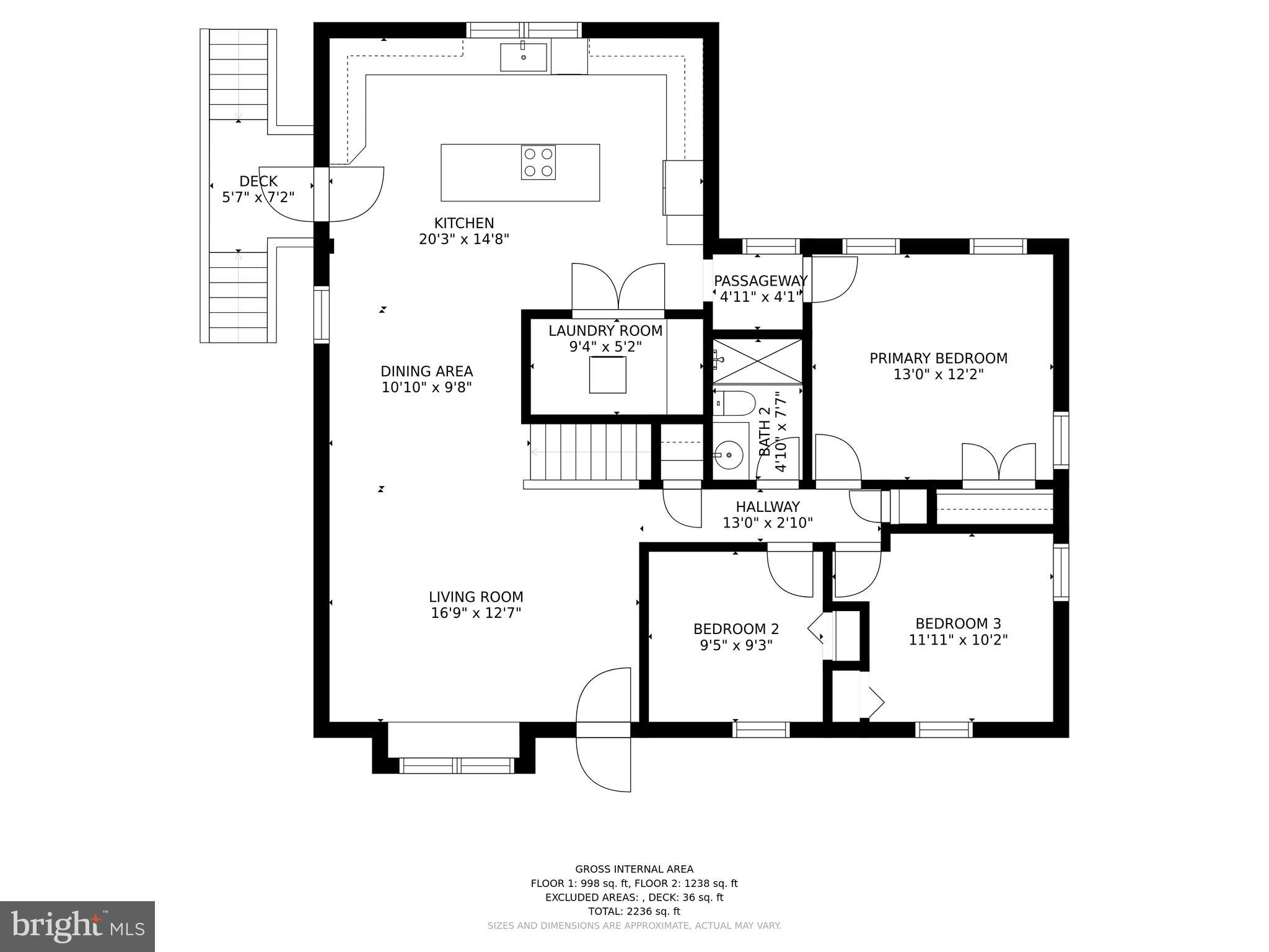 3714 Nile Road Davidsonville, MD 21035 - Photo 36 of 38 Floor Plan: Main Level