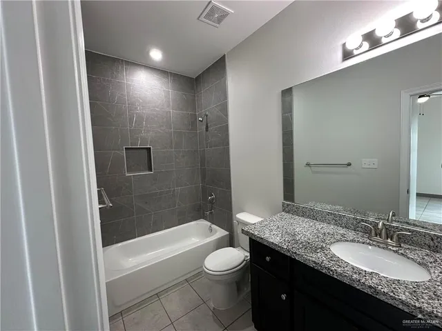 a view of a backyard with a garden