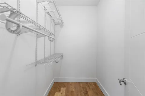 a view of walk in closet