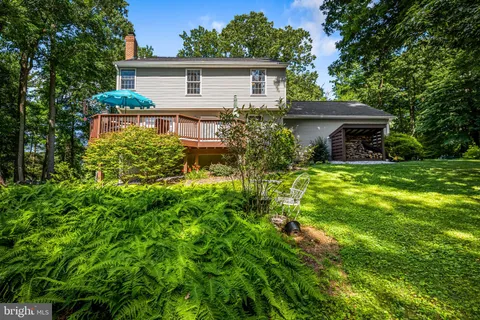 a view of a house with garden