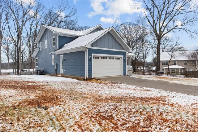 a view of snow covered with snow