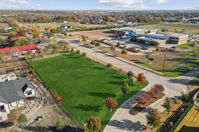 a view of a green field