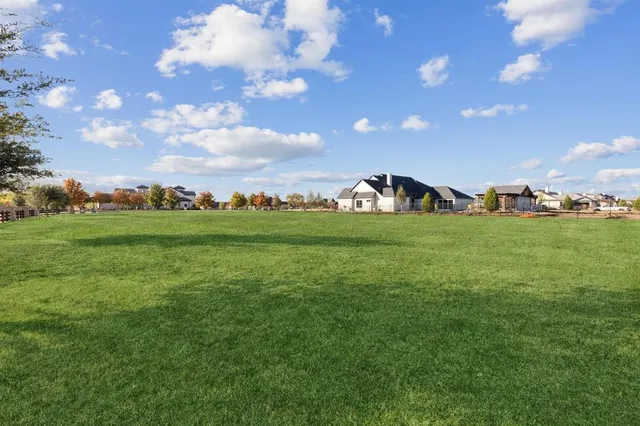 a view of a green field