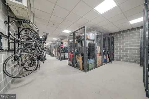 a front view of a building with street view