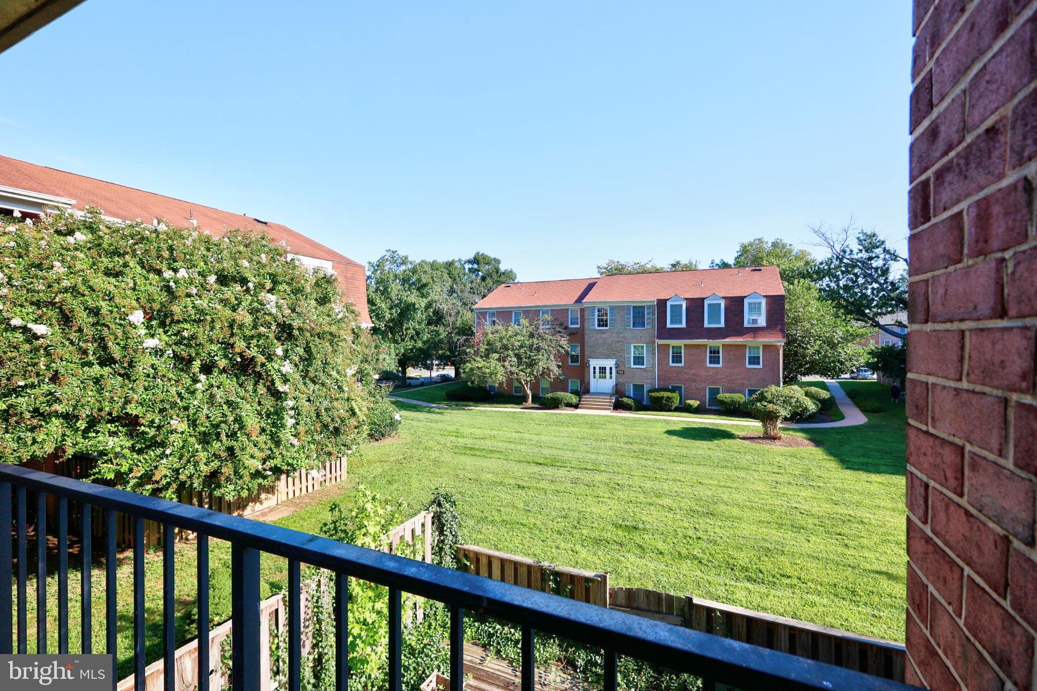 776 Quince Orchard Boulevard, Unit 102 Gaithersburg, MD 20878 - Photo 13 of 14 a view of a city from a balcony