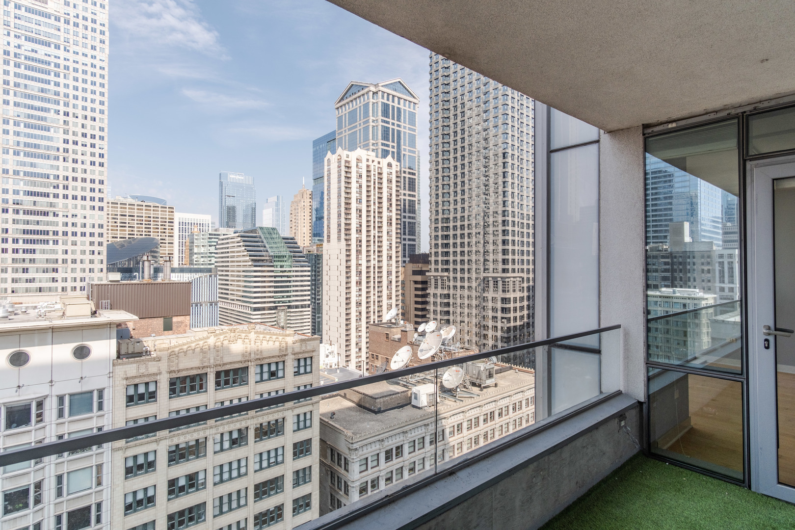 8 East Randolph Street, Unit 1806 Chicago, IL 60601 - Photo 19 of 23 a view of balcony with a large window