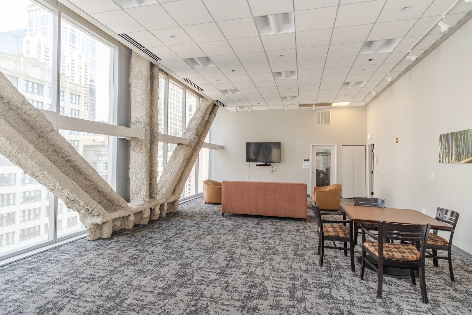 8 East Randolph Street, Unit 1806 Chicago, IL 60601 - Photo 5 of 23 a room with furniture pool table and windows