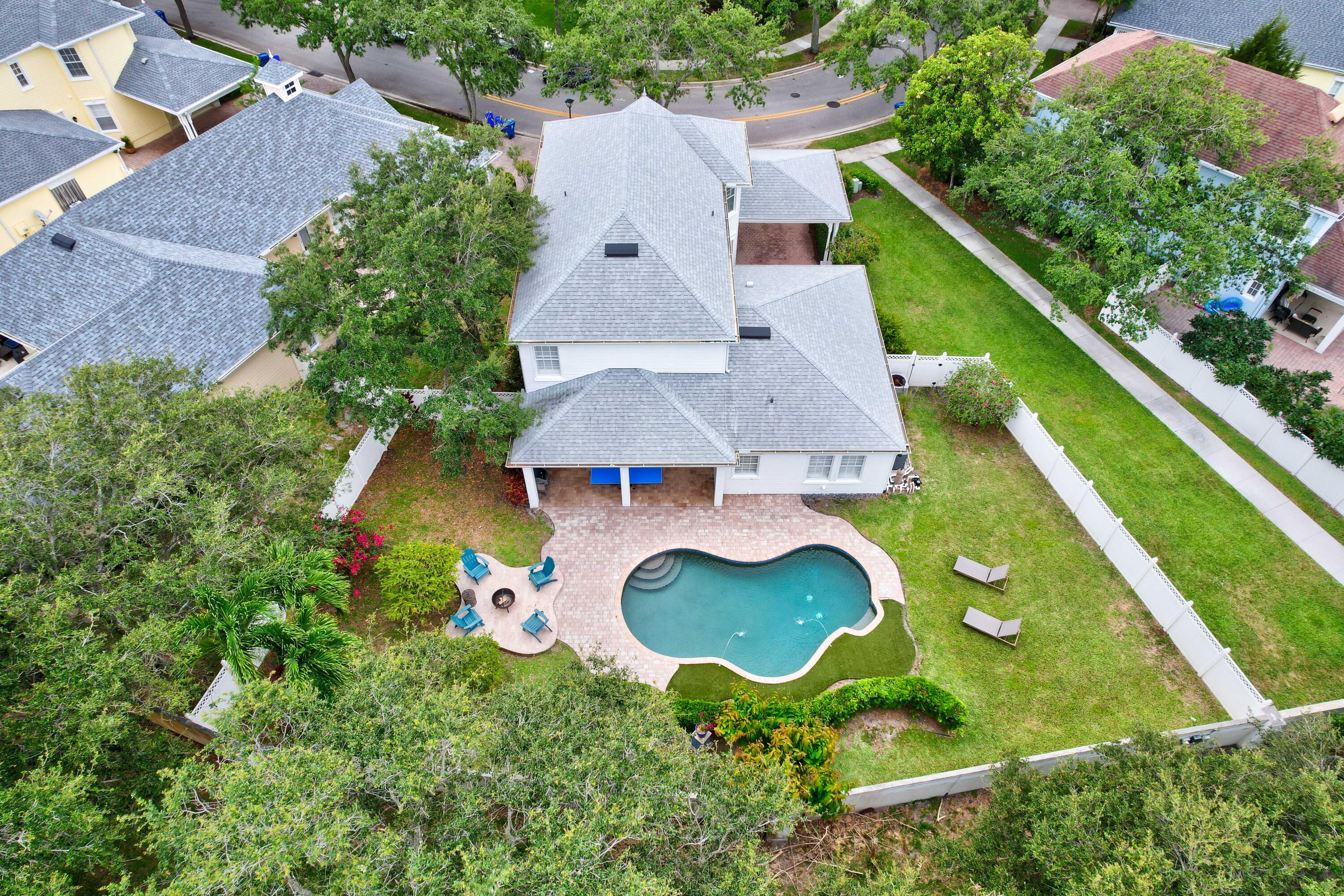 144 Sweet Bay Circle Jupiter, FL 33458 - Photo 38 of 46 an aerial view of a house