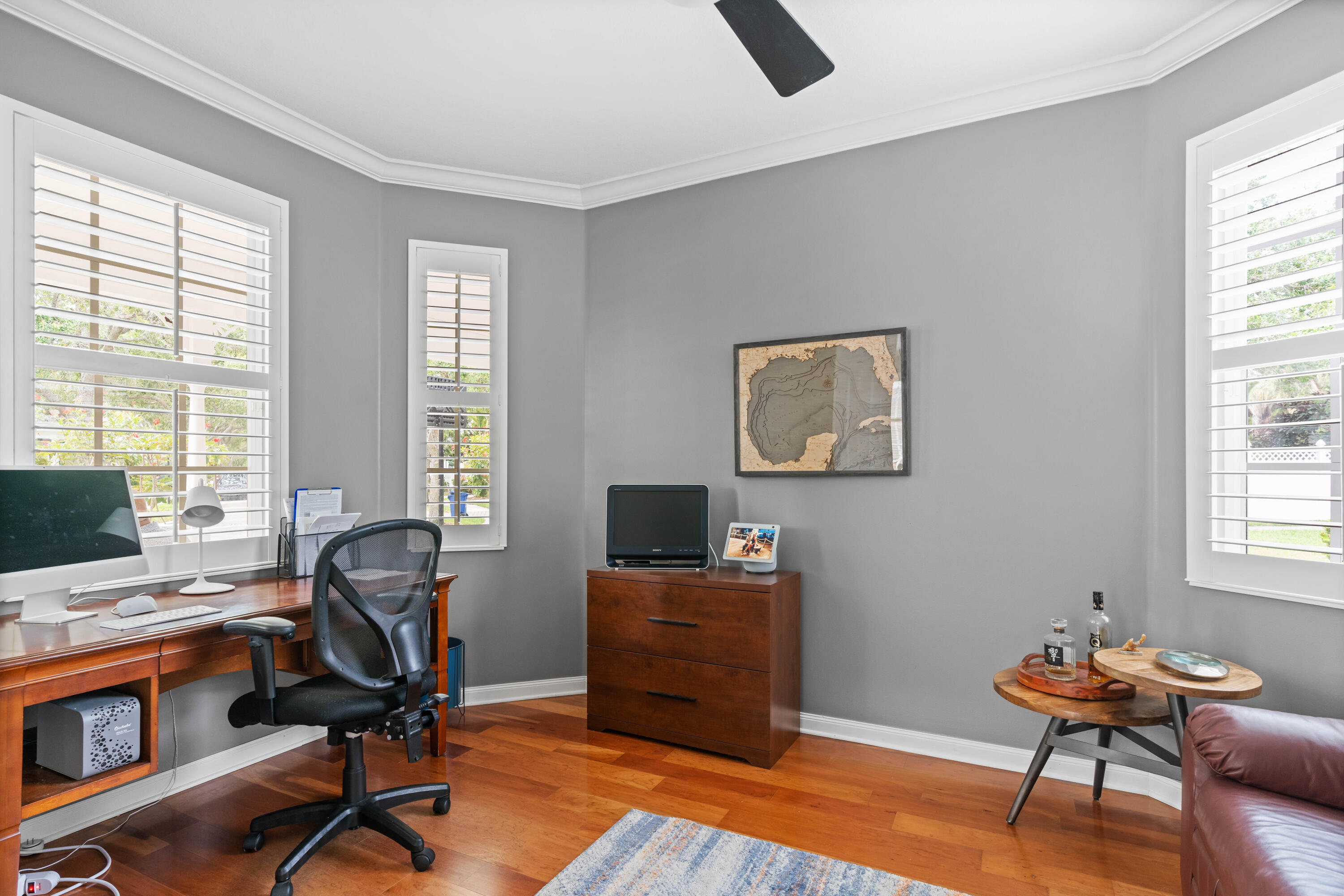 144 Sweet Bay Circle Jupiter, FL 33458 - Photo 46 of 46 a view of a workspace with furniture and a window