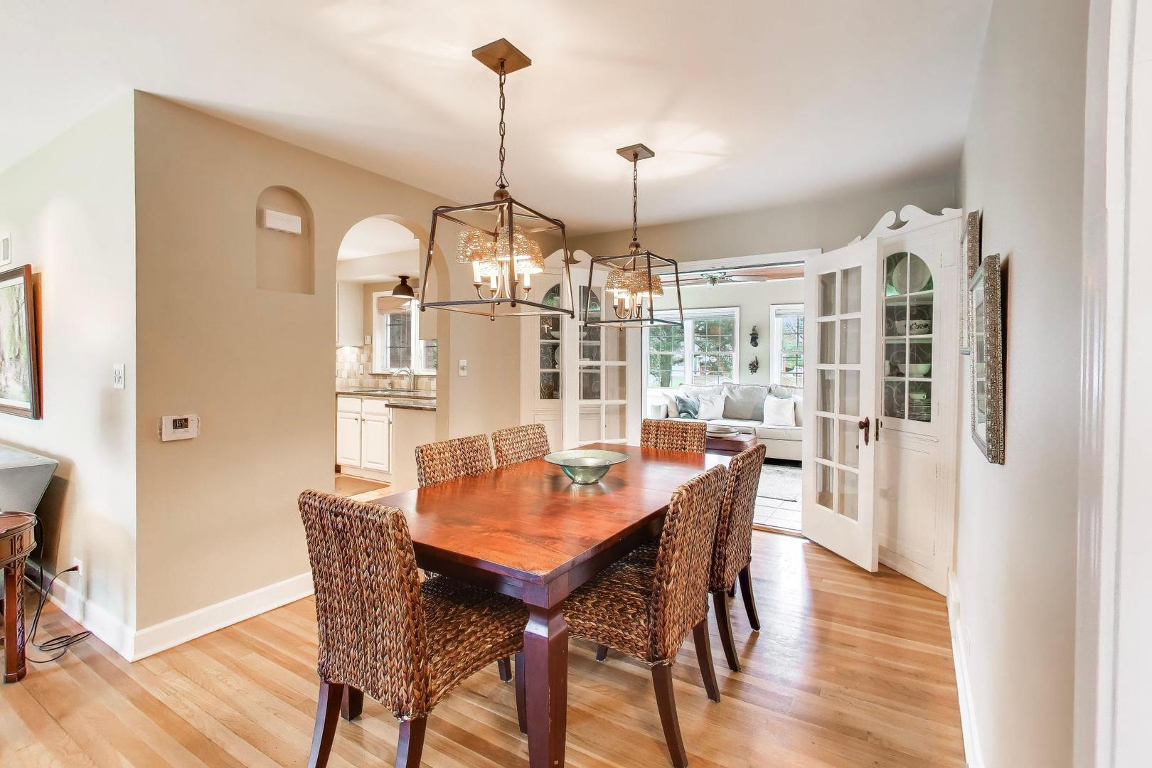 511 South Hi Lusi Avenue Mount Prospect, IL 60056 - Photo 8 of 51 a view of a dining room with furniture window and wooden floor