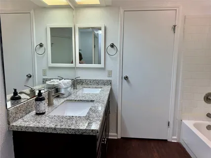 a close view of closet