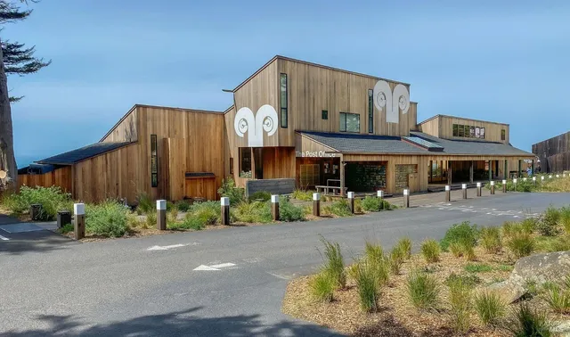 a view of beach and ocean