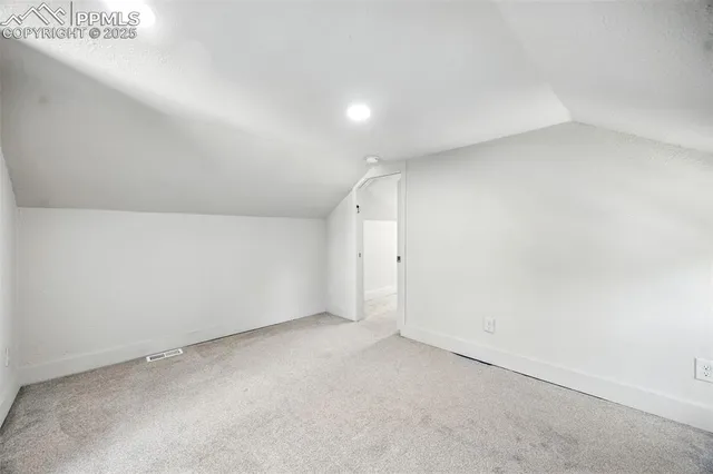 a view of empty room