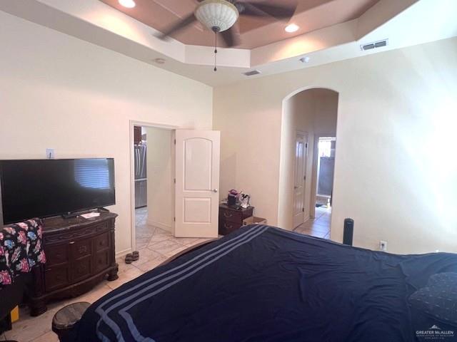 2102 Stone Gate Drive Harlingen, TX 78552 - Photo 15 of 35 a bedroom with bed and flat screen tv