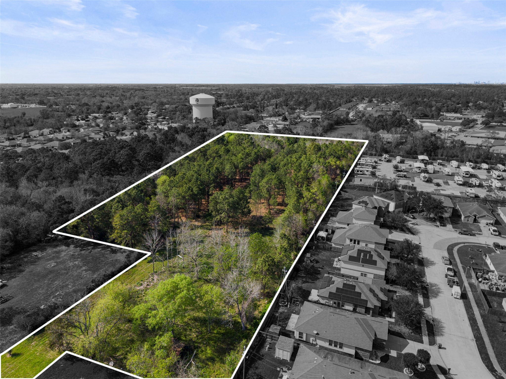 3414 Marvin Road Baytown, TX 77521 - Photo 4 of 12 a view of a city