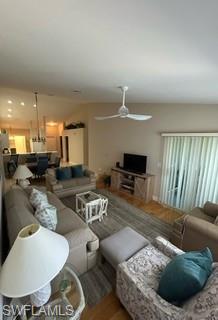 3685 Stone Way Estero, FL 33928 - Photo 6 of 27 a living room with furniture and a flat screen tv