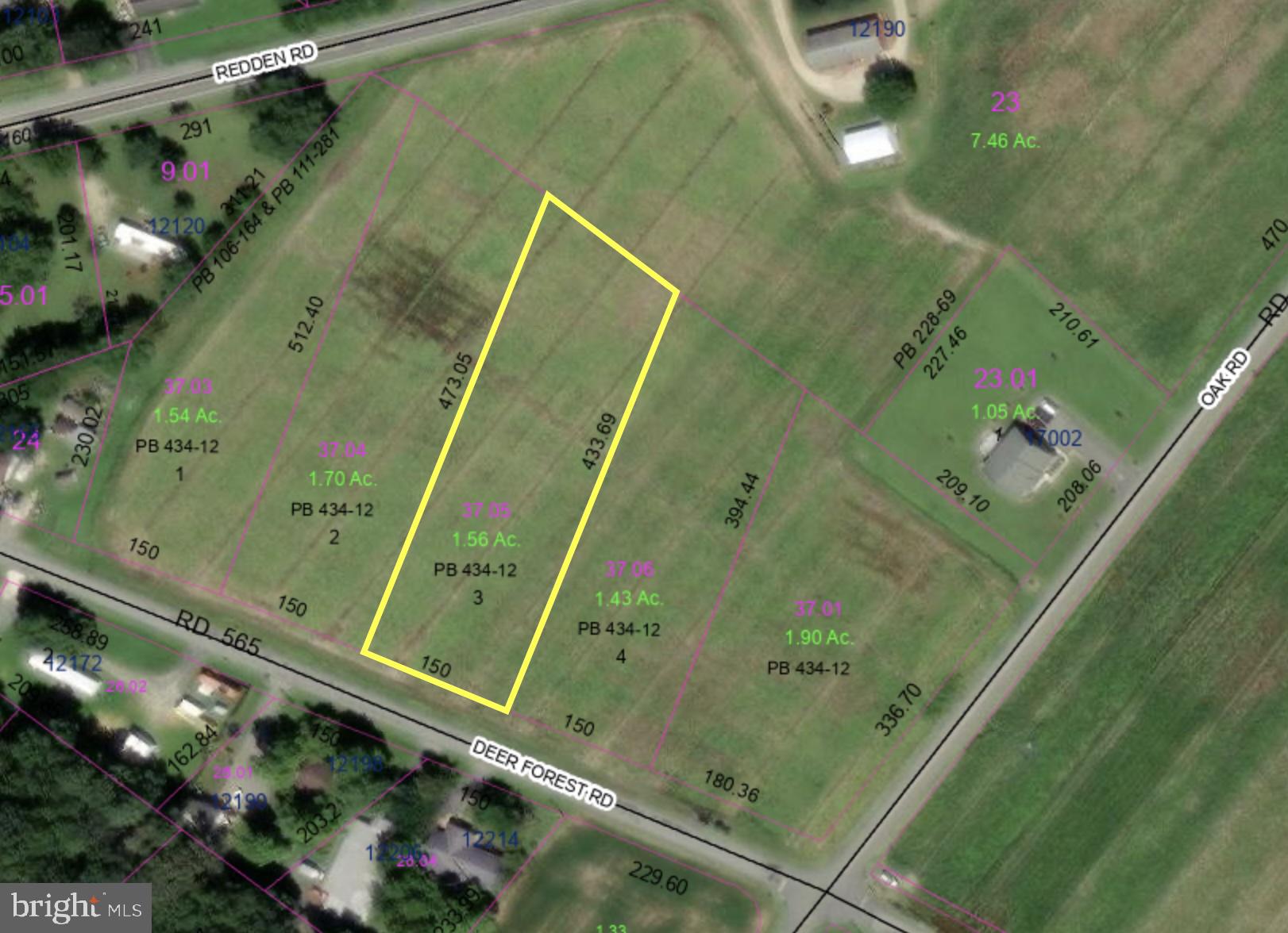 Lot 3 Deer Forest Road Bridgeville, DE 19933 - Photo 1 of 4 Provided by Sussex County Mapping