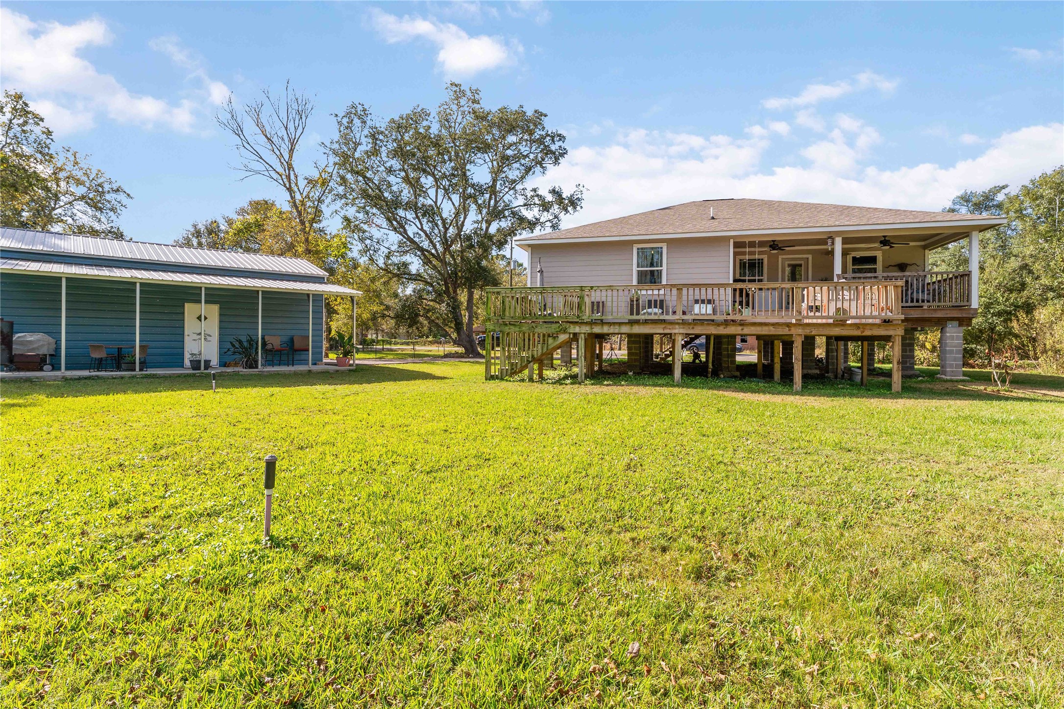 2615 Commerce Street Liverpool, TX 77577 - Photo 21 of 23 a view of house with a swimming pool