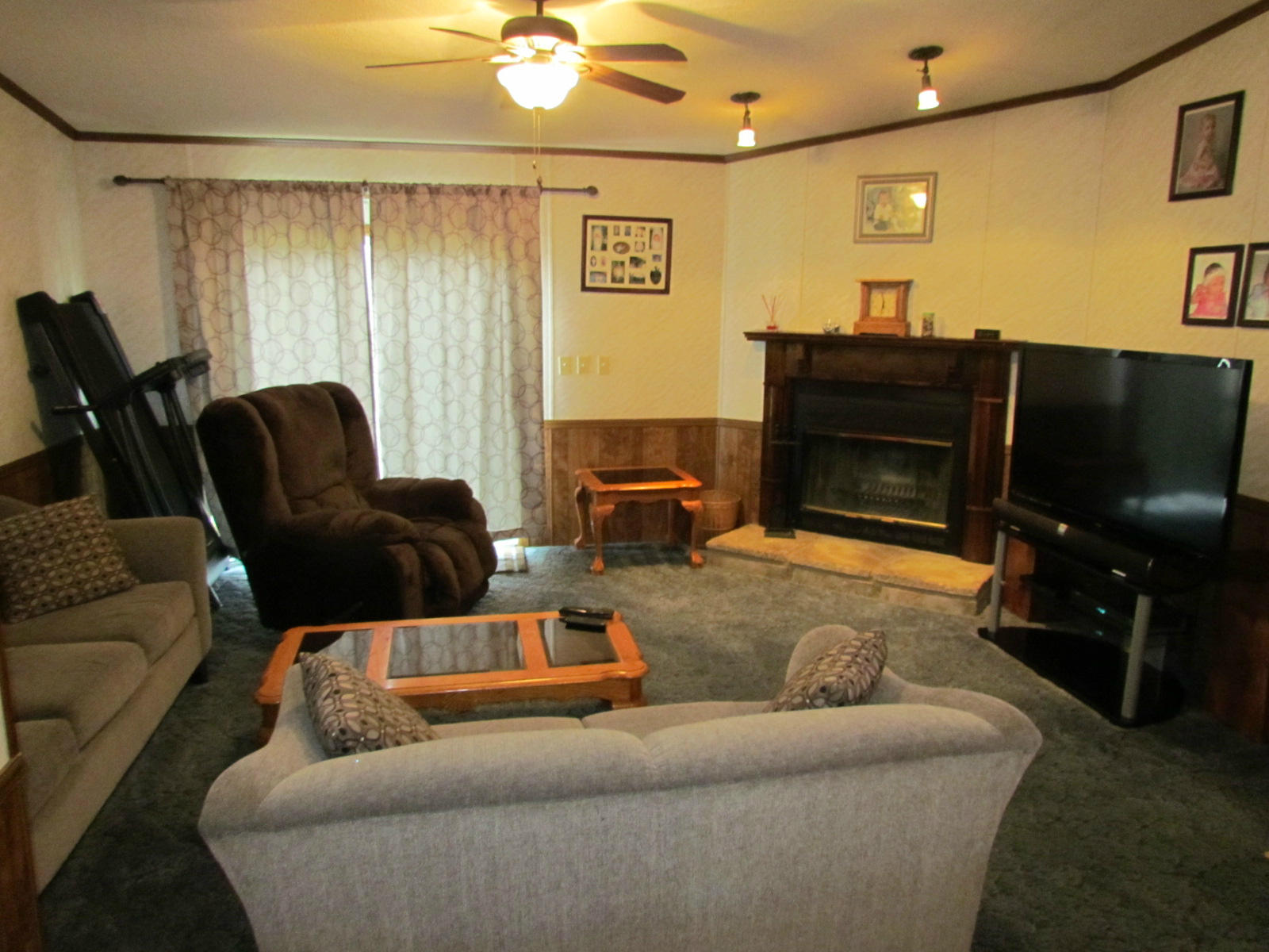 109 Westgrove Road Blue Ridge, VA 24064 - Photo 6 of 14 a living room with furniture and a flat screen tv