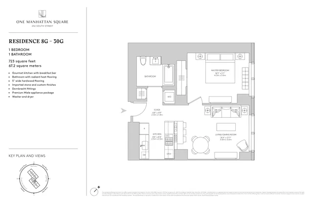 $5,425 | 252 South Street, Unit 15P | Two Bridges