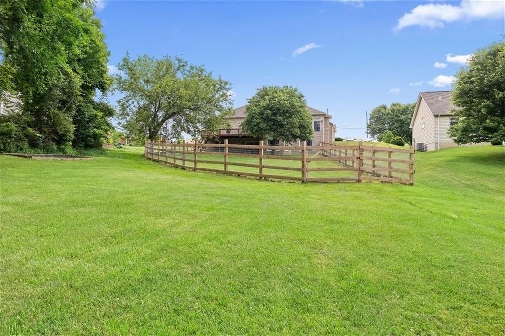 341 Shenango Road Beaver Falls, PA 15010 - Photo 25 of 25 The backyard is expansive! Plenty of room for a pool, playground equipment, gardening and just about anything else. Over an acre of property!