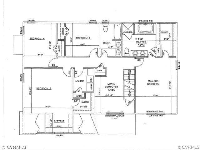 11811 Reedy Branch Road Chesterfield, VA 23838 - Photo 5 of 5 a picture of a floor plan
