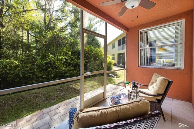 a outdoor living with furniture