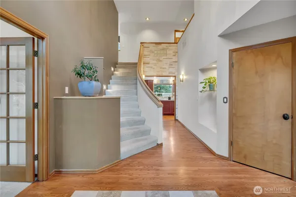en view interior of the house and natural light