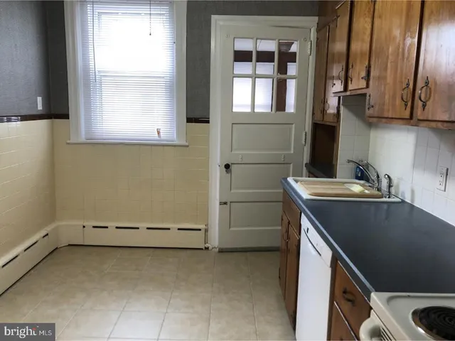 a room with a washer and dryer