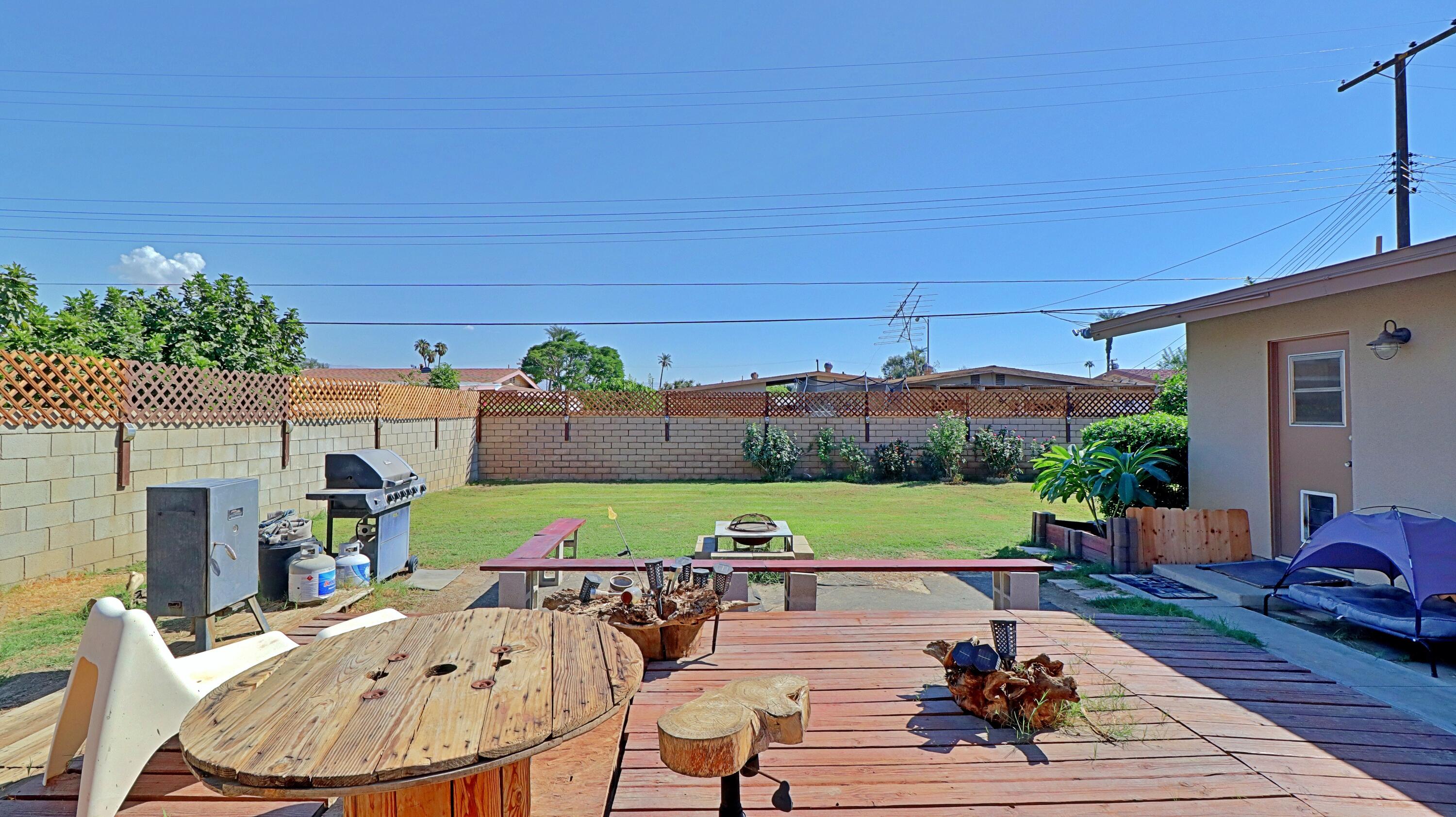 44840 Windsor Drive Indio, CA 92201 - Photo 21 of 26 a view of yard with outdoor seating