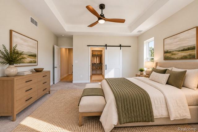 2878 Clivedon Road Howell, MI 48843 - Photo 17 of 41 PRIMARY BEDROOM VIRTUALLY STAGED W/AI