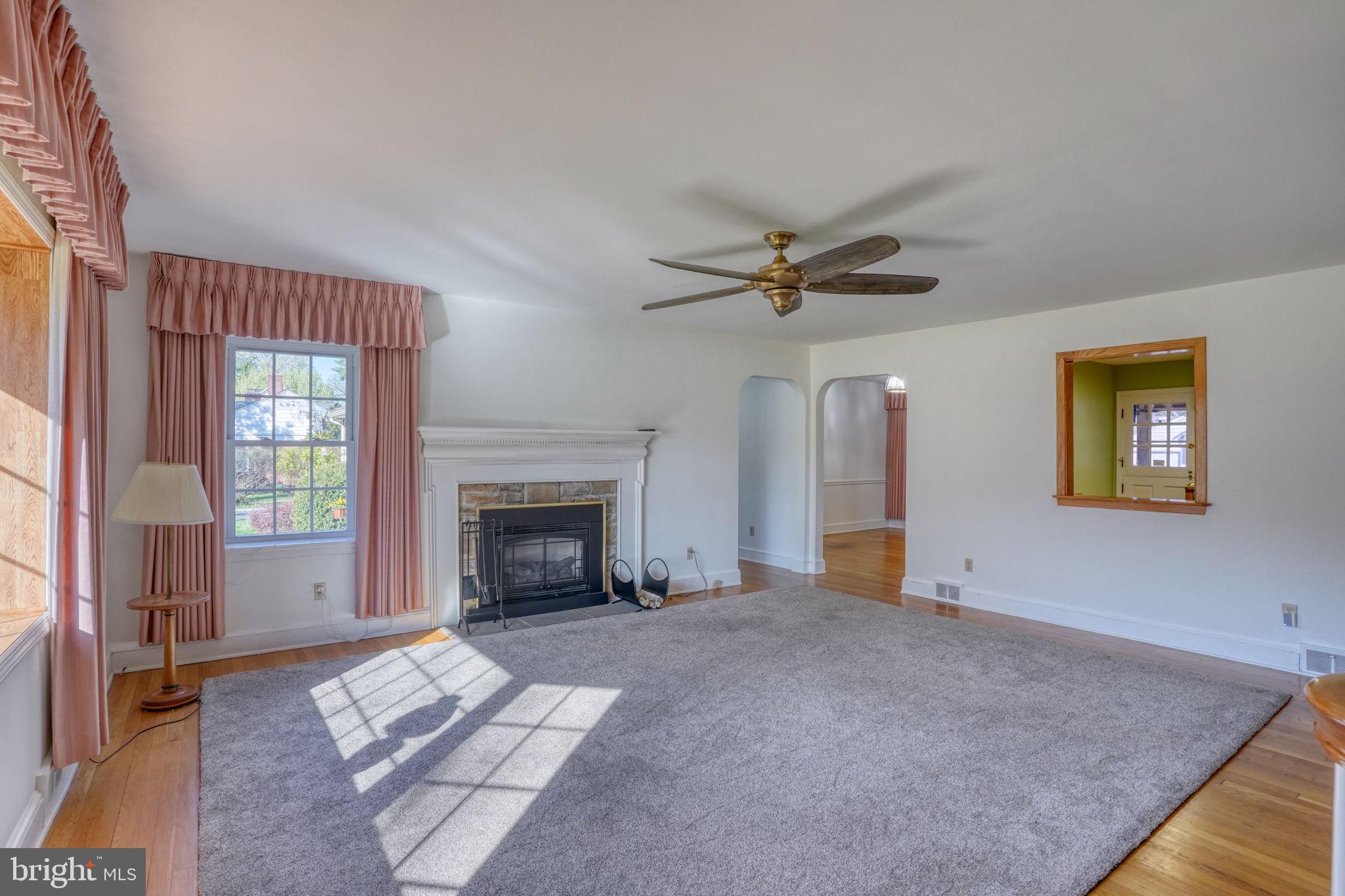 455 East Loockerman Street Dover, DE 19901 - Photo 9 of 55 a view of empty room with fireplace and fan