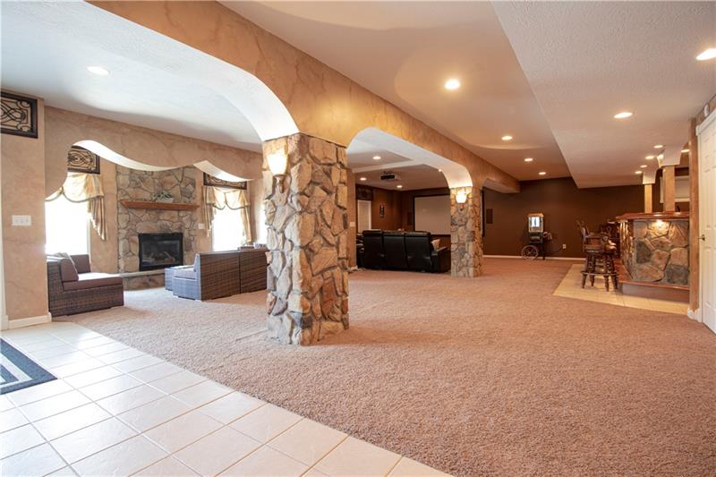385 Pleasant Valley Road Bulger, PA 15019 - Photo 17 of 25 You will fall in love with the lower level game room!