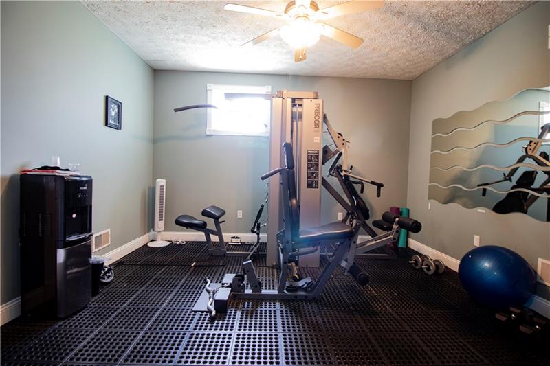 385 Pleasant Valley Road Bulger, PA 15019 - Photo 22 of 25 Lower Level Gym with all gym equipment included!