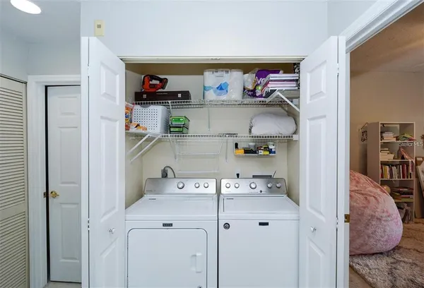a view of cabinets