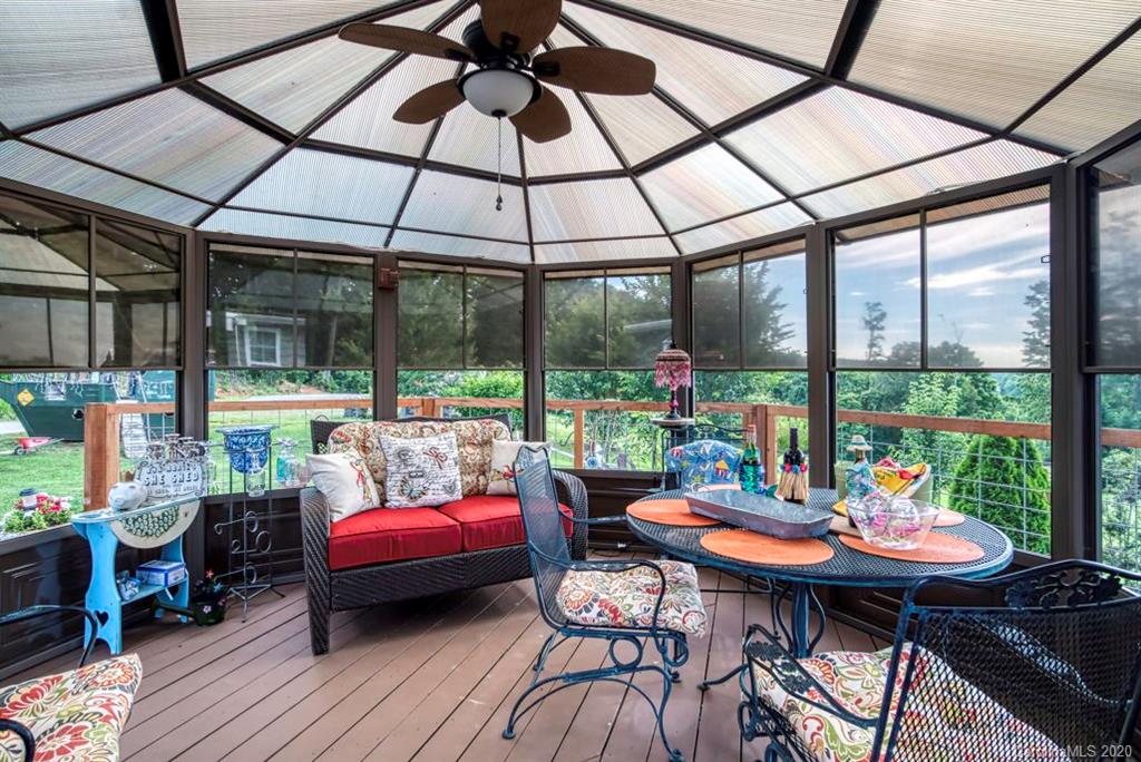 126 Barkers Grove Road Union Grove, NC 28689 - Photo 27 of 48 a view of a dining room with furniture window and outside view