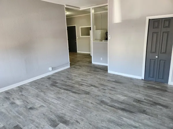 wooden floor in an empty room