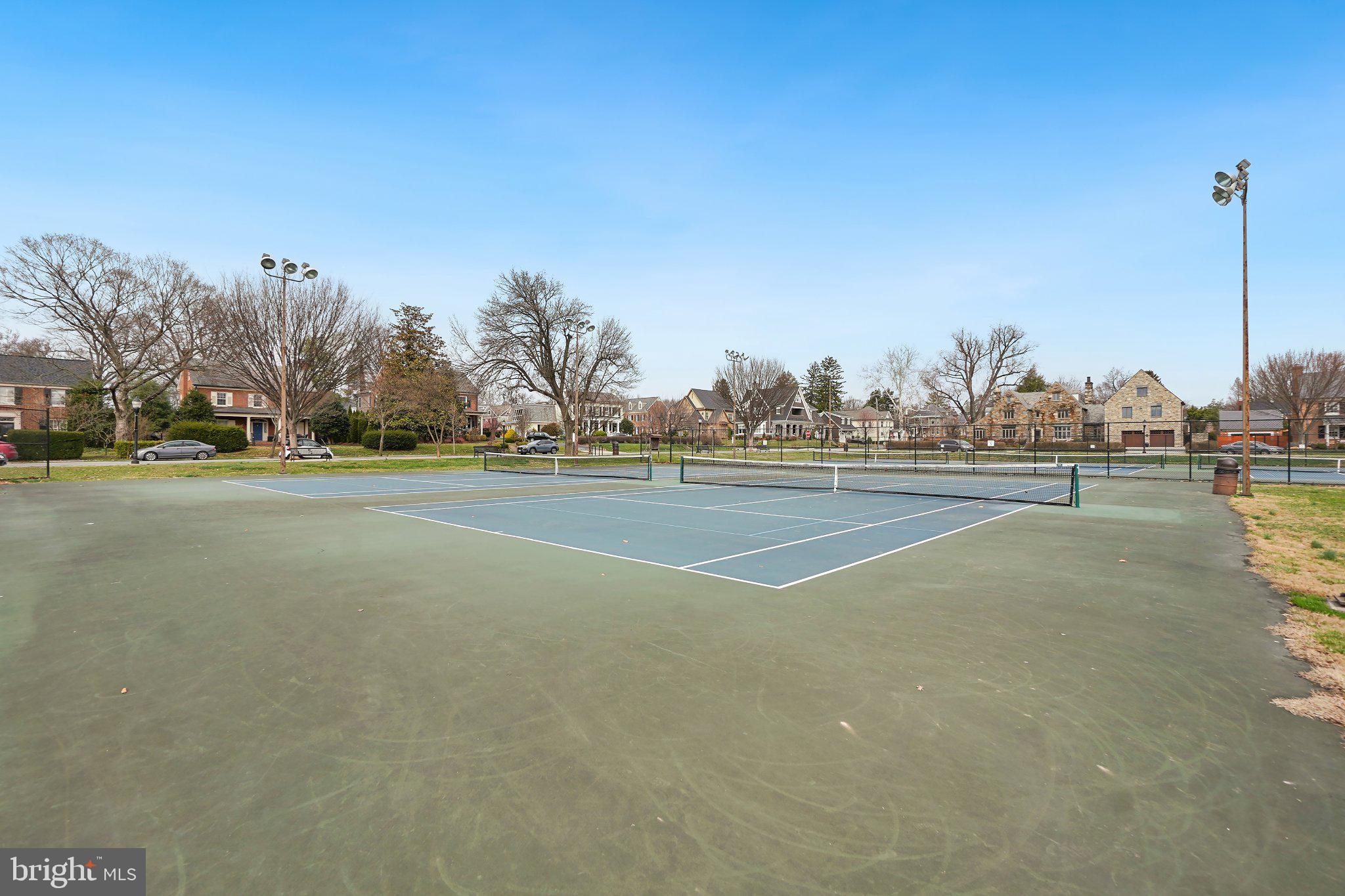 121 West Church Street Frederick, MD 21701 - Photo 99 of 104 Spacious tennis court in serene park.